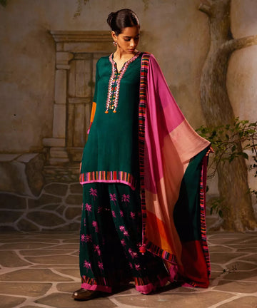 Bgreen sharara set