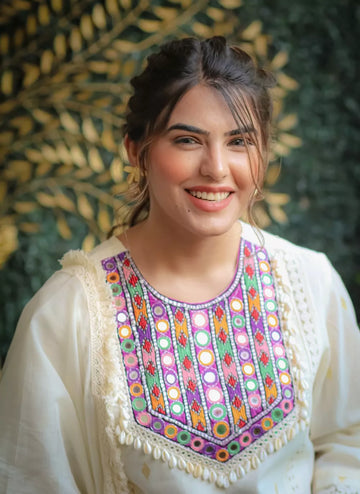 sajda ivory suit set