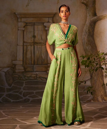 Mint pant set