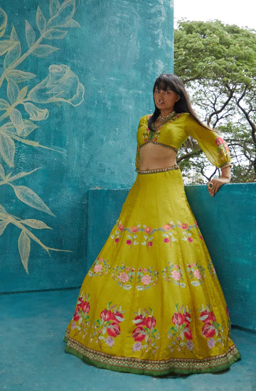 Yellow Lehenga