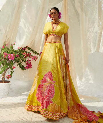 Yellow Lehenga