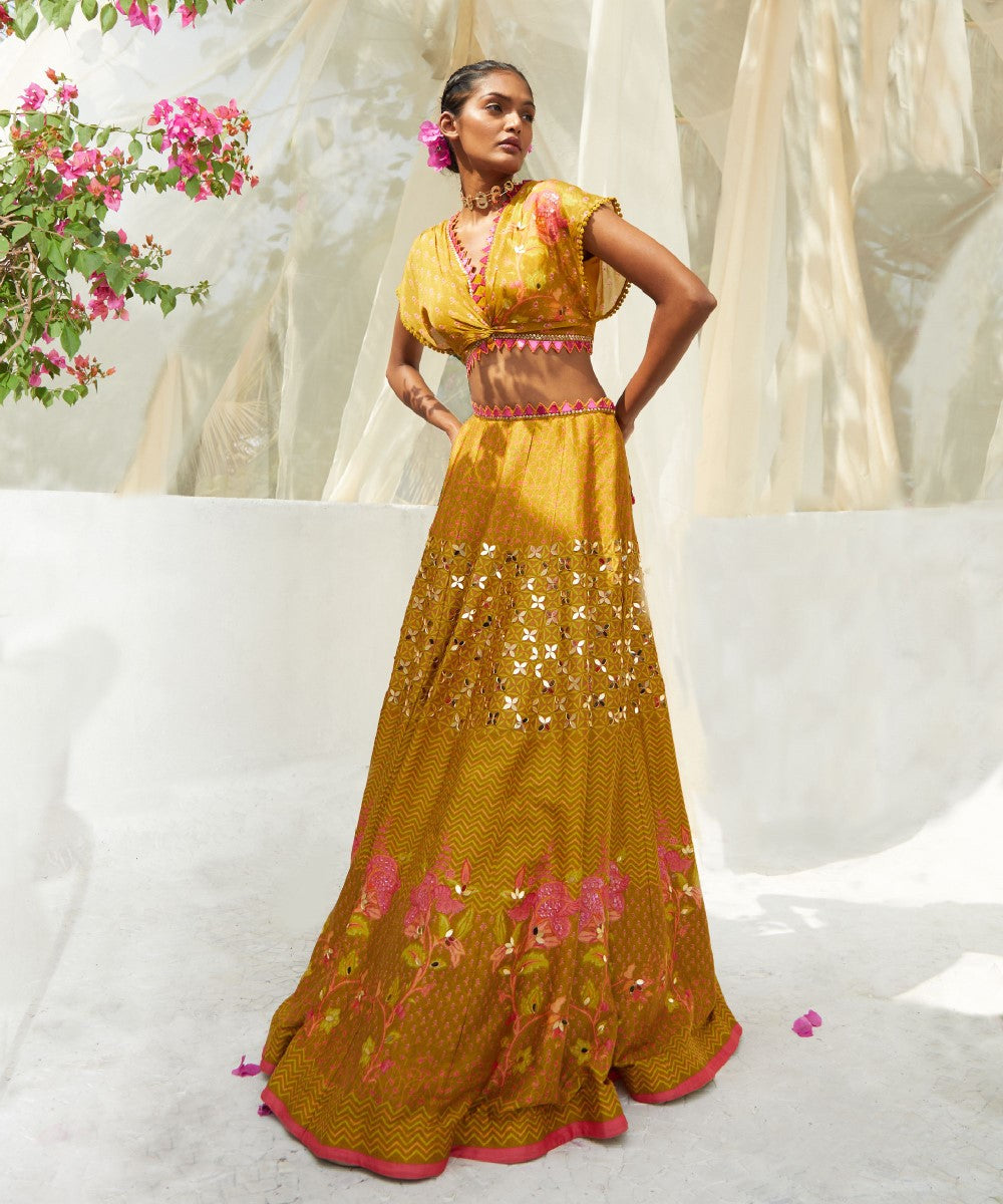 Lehenga Mehendi