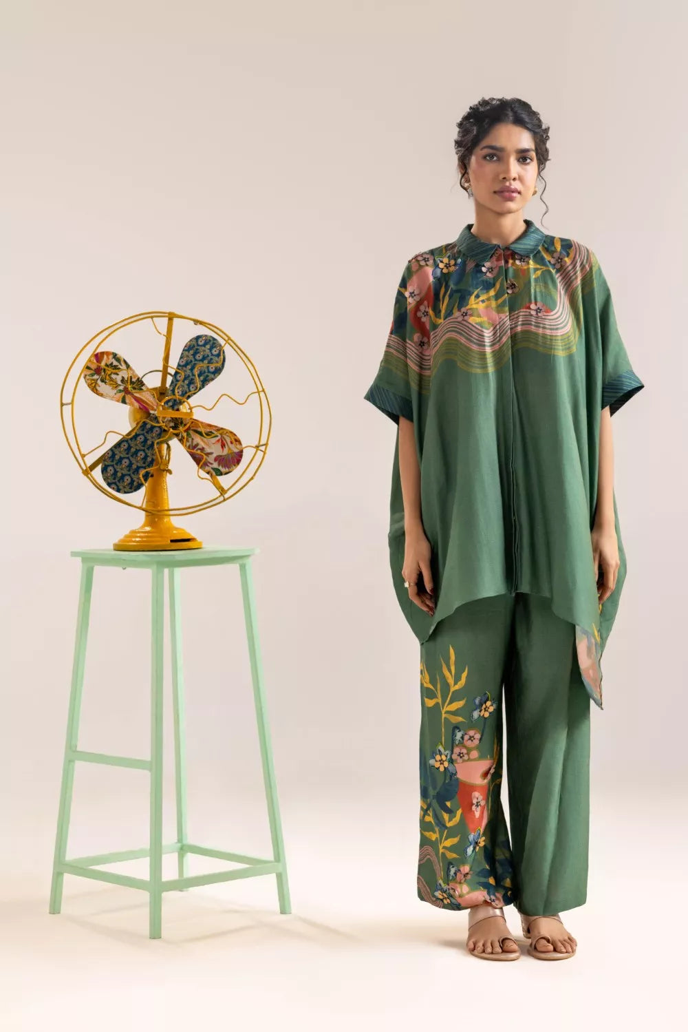 Flora embellished co-ord set