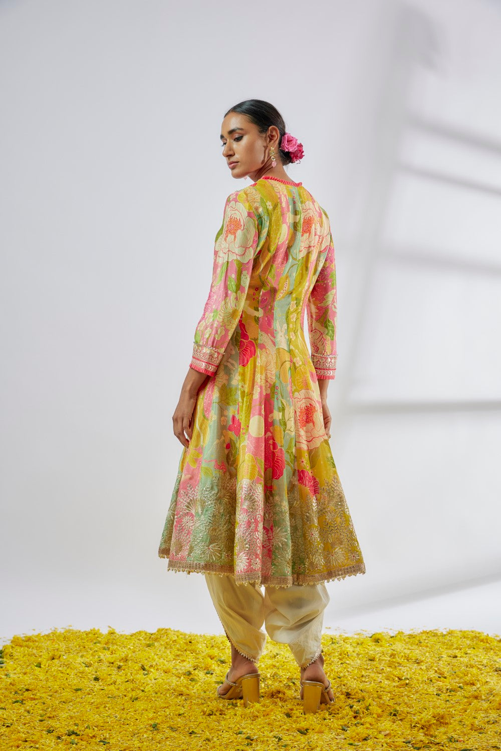 Nasreen Dhoti Set with Dupatta