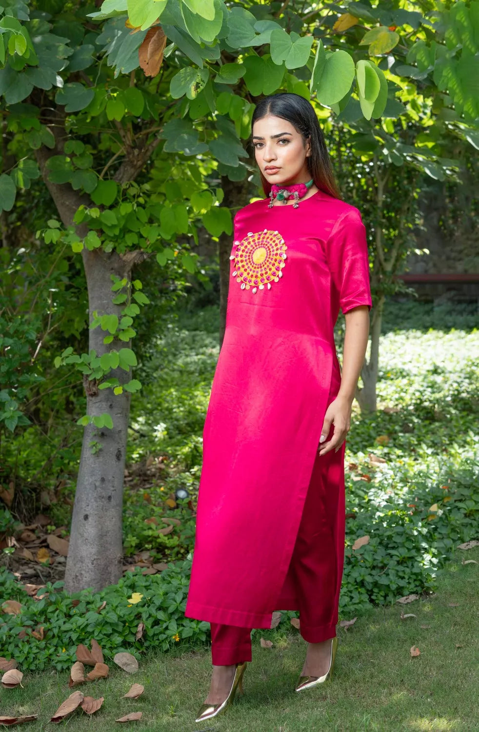 Gulab patch suit