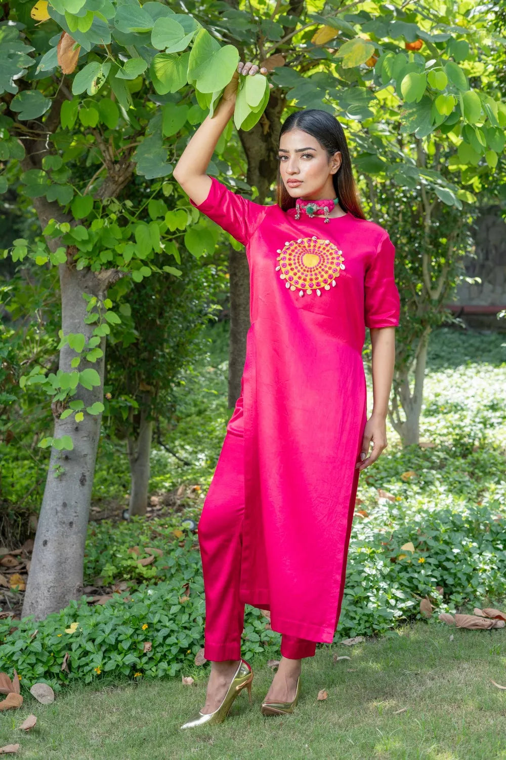 Gulab patch suit