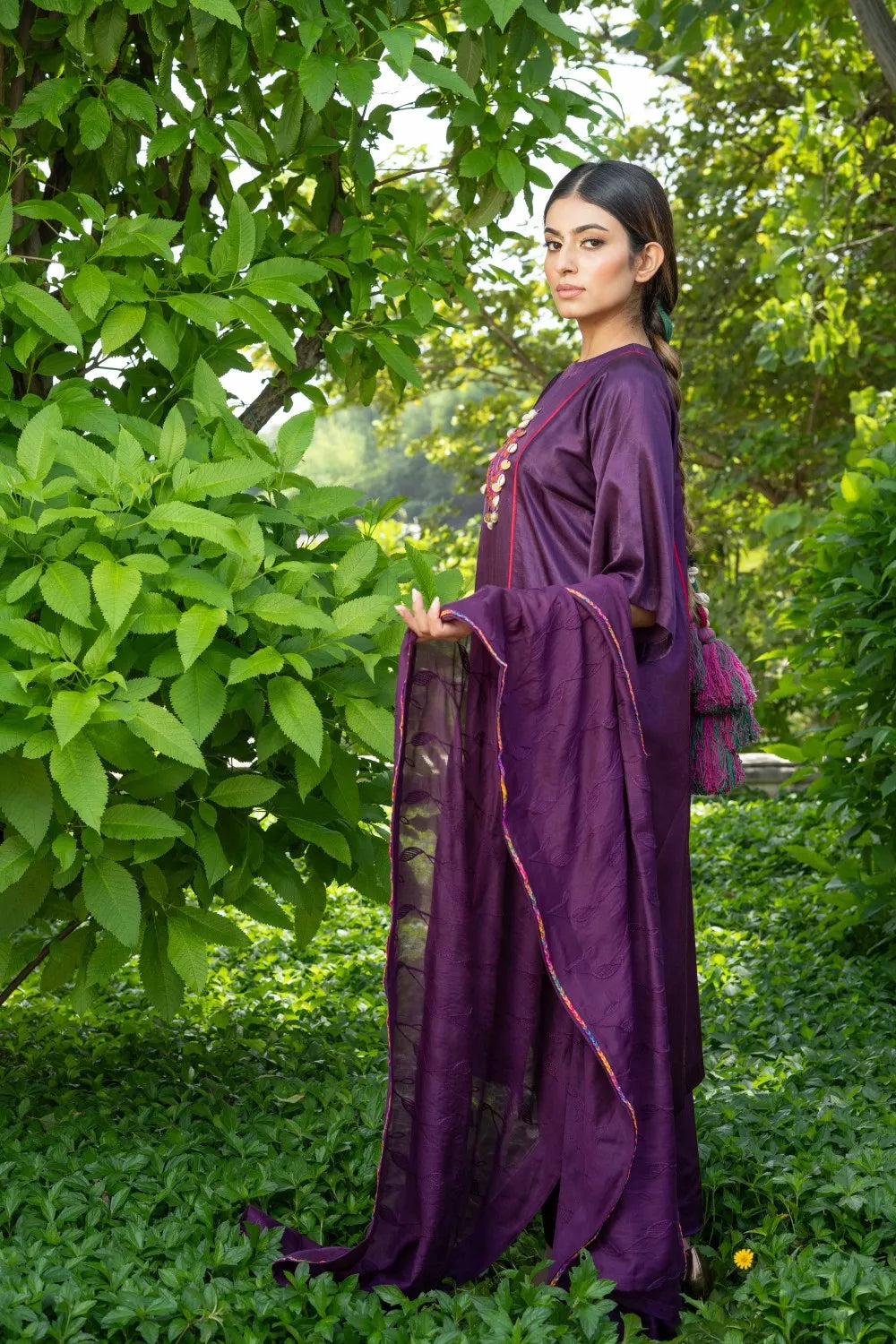 Jaimini patch suit