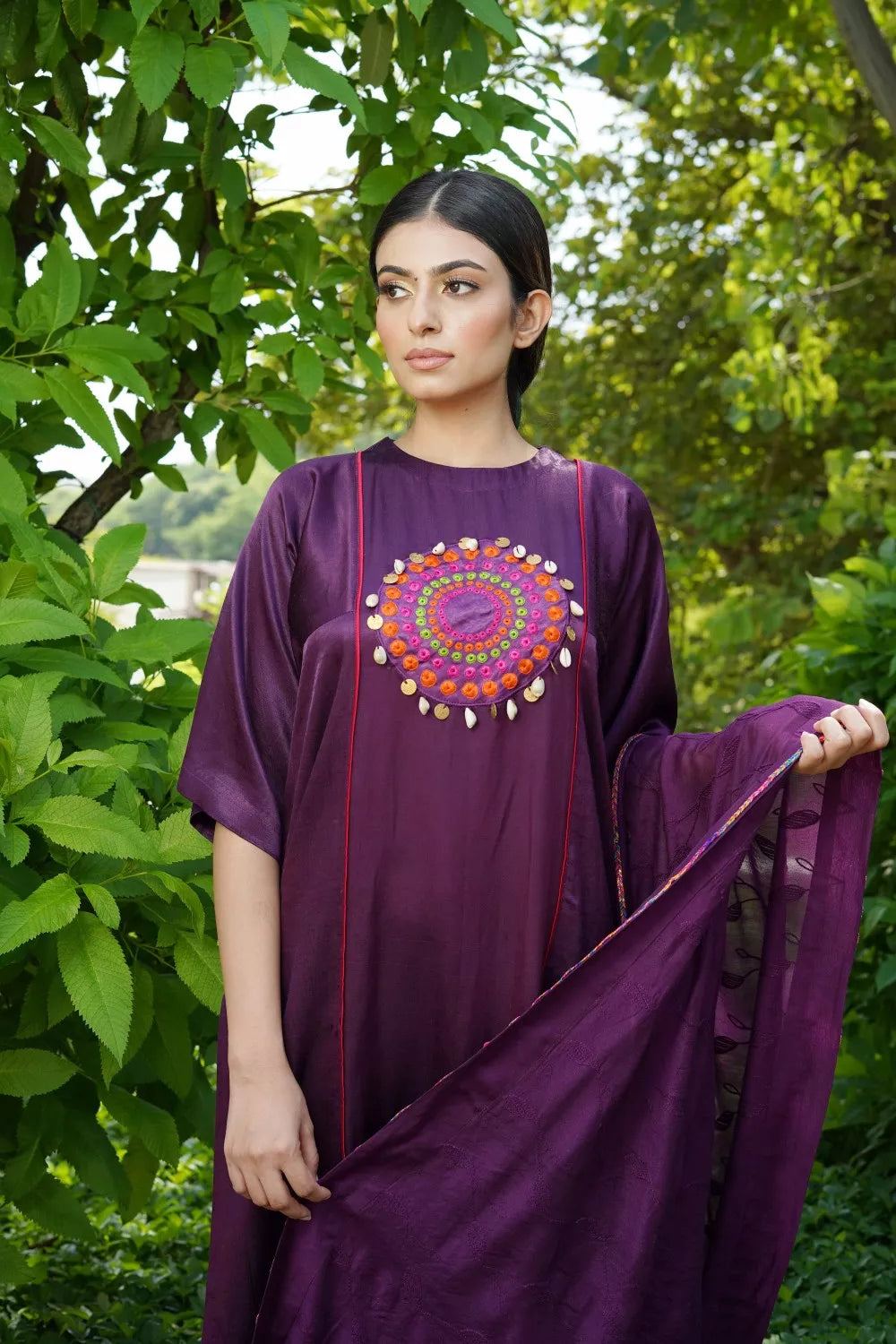 Jaimini patch suit