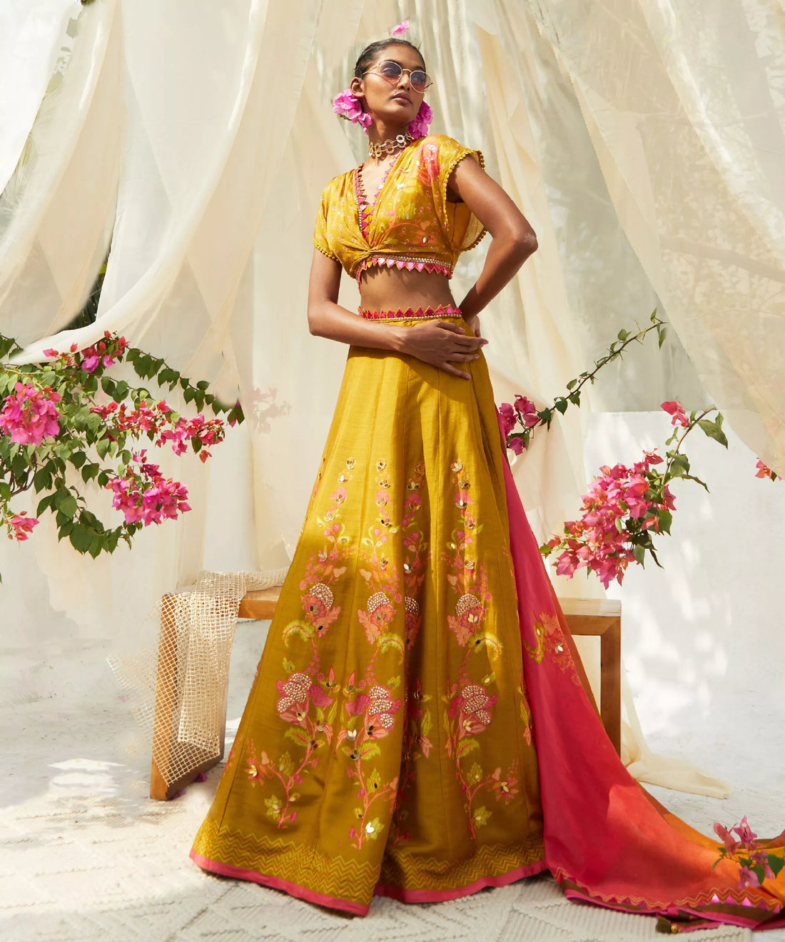 Lehenga Mehendi