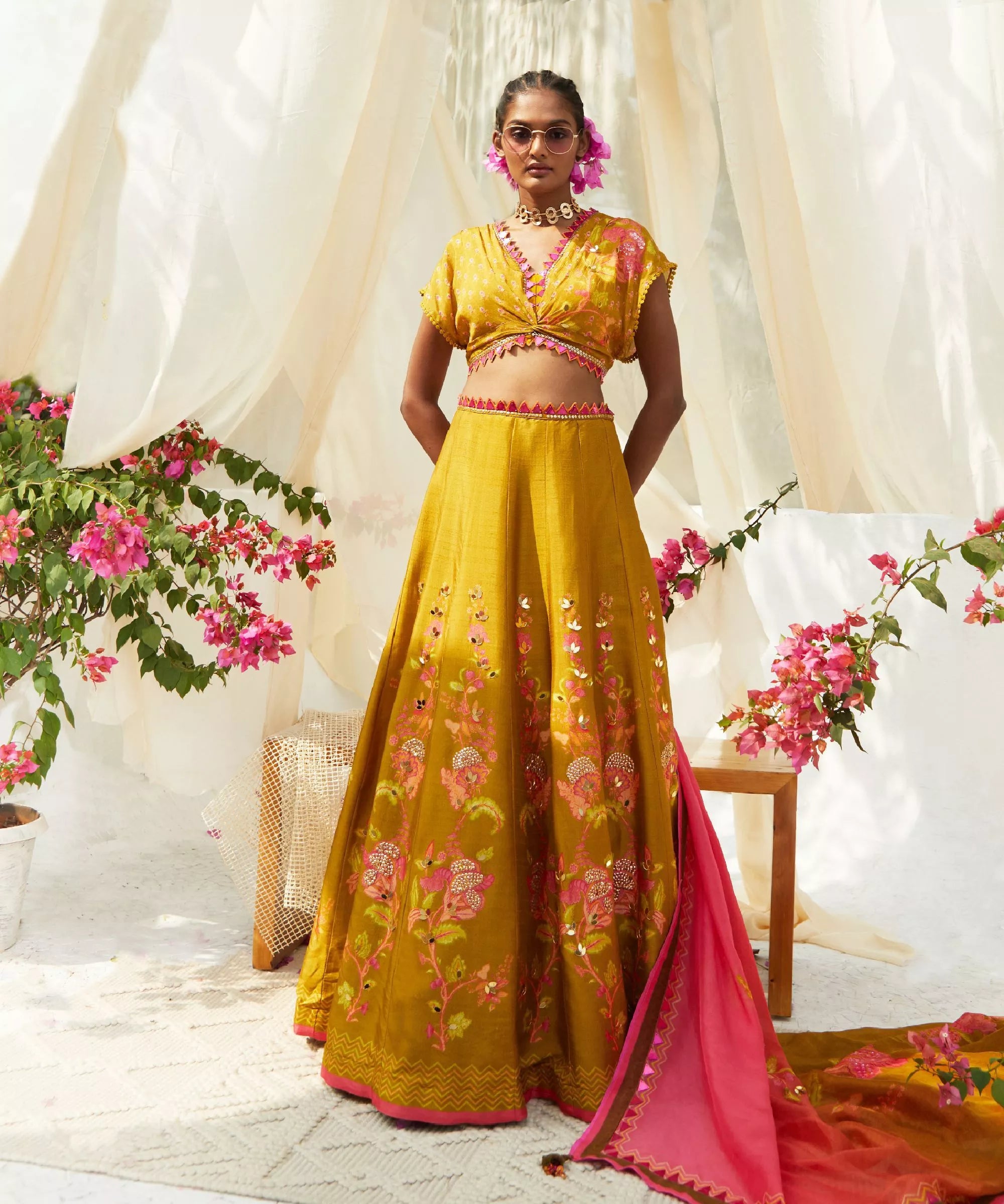 Lehenga Mehendi
