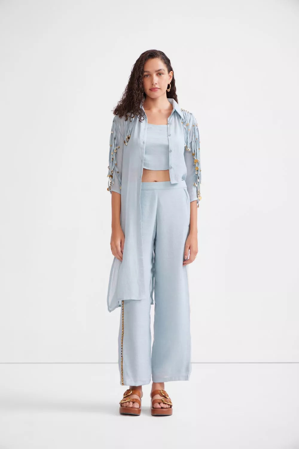 Long and Short shirt set