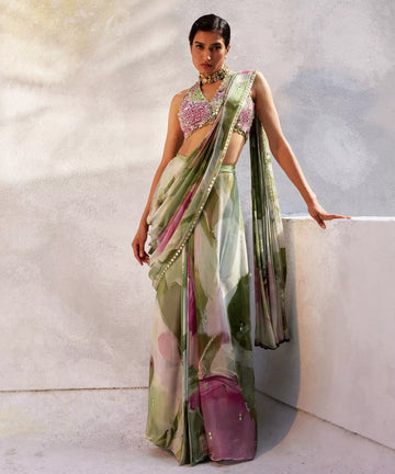 Mint Saree