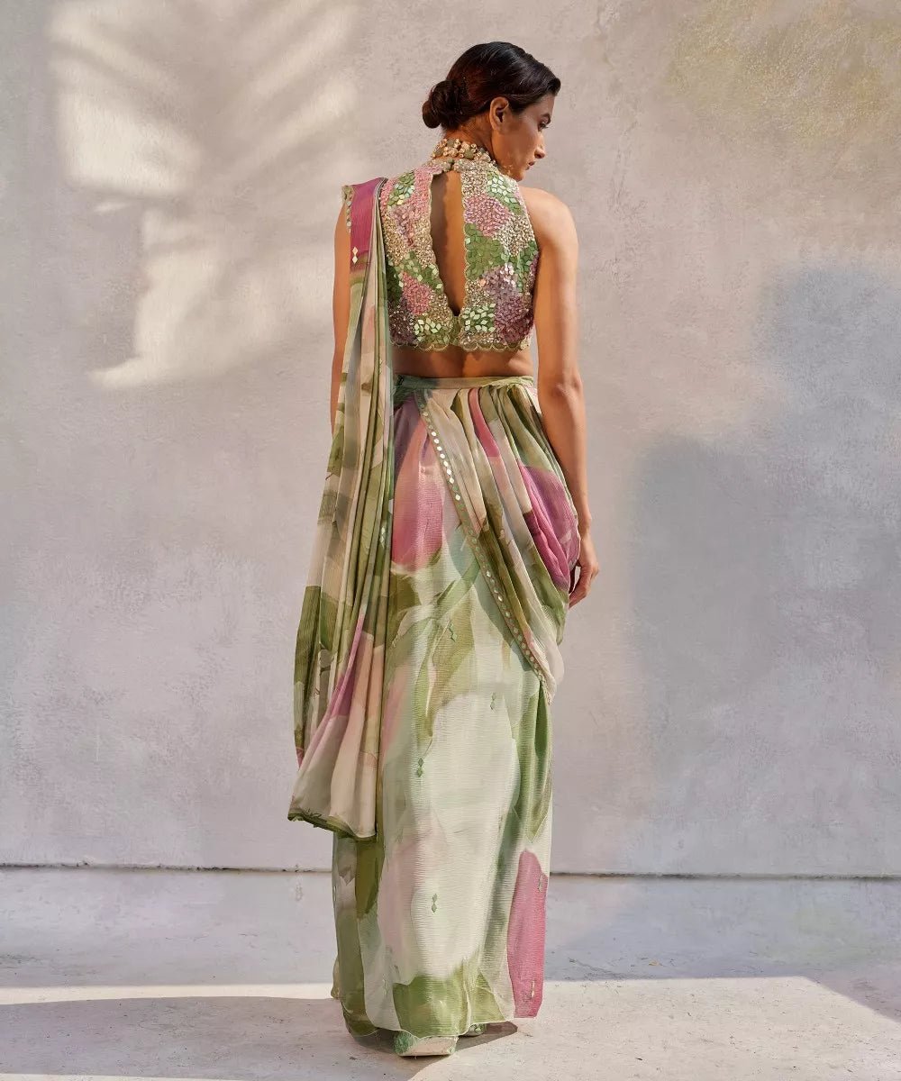 Mint Saree