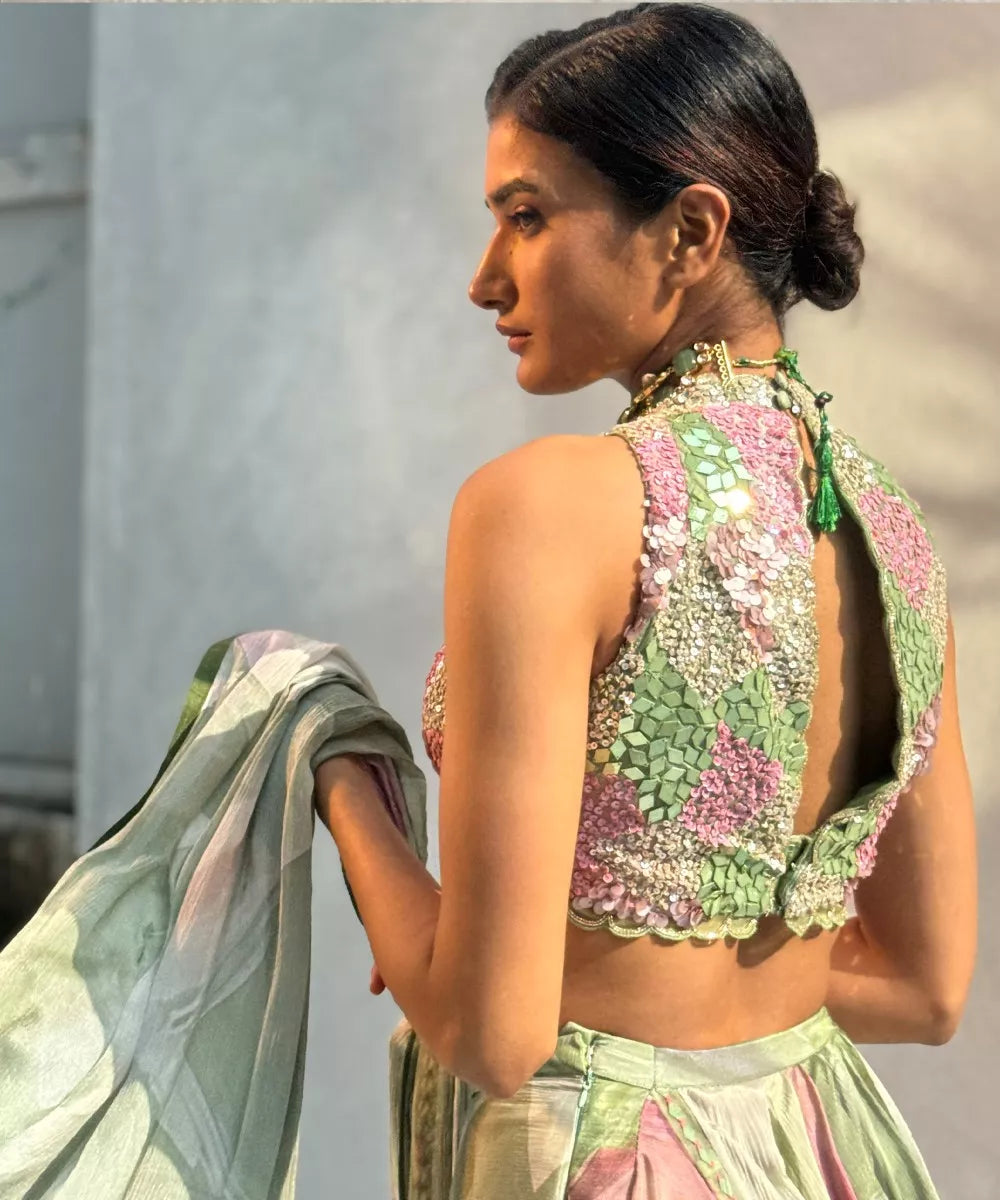 Mint Saree