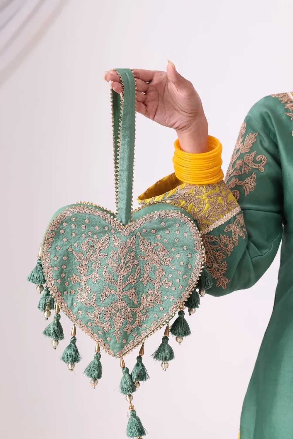 Pastel Green Suit with Salwar