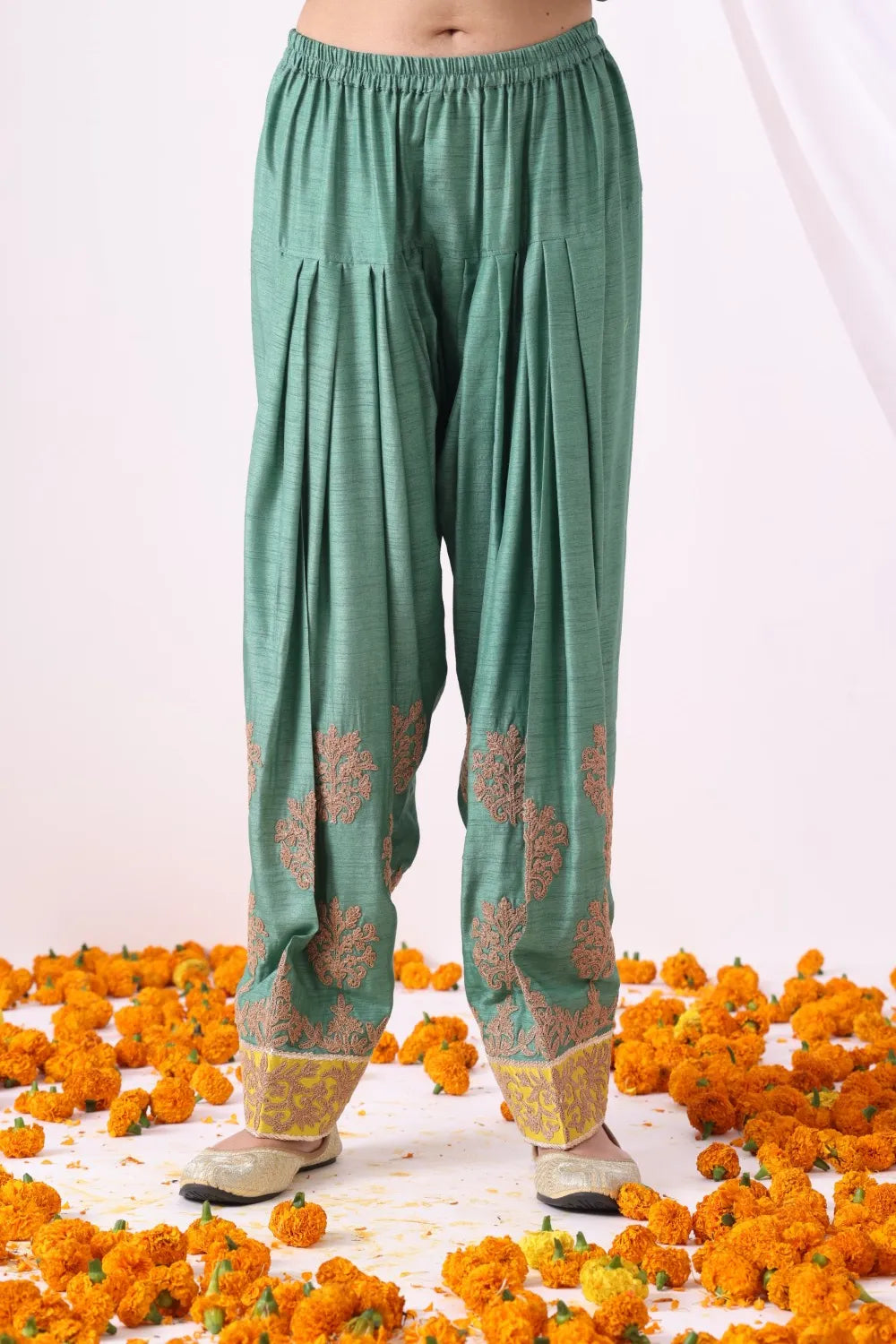 Pastel Green Suit with Salwar