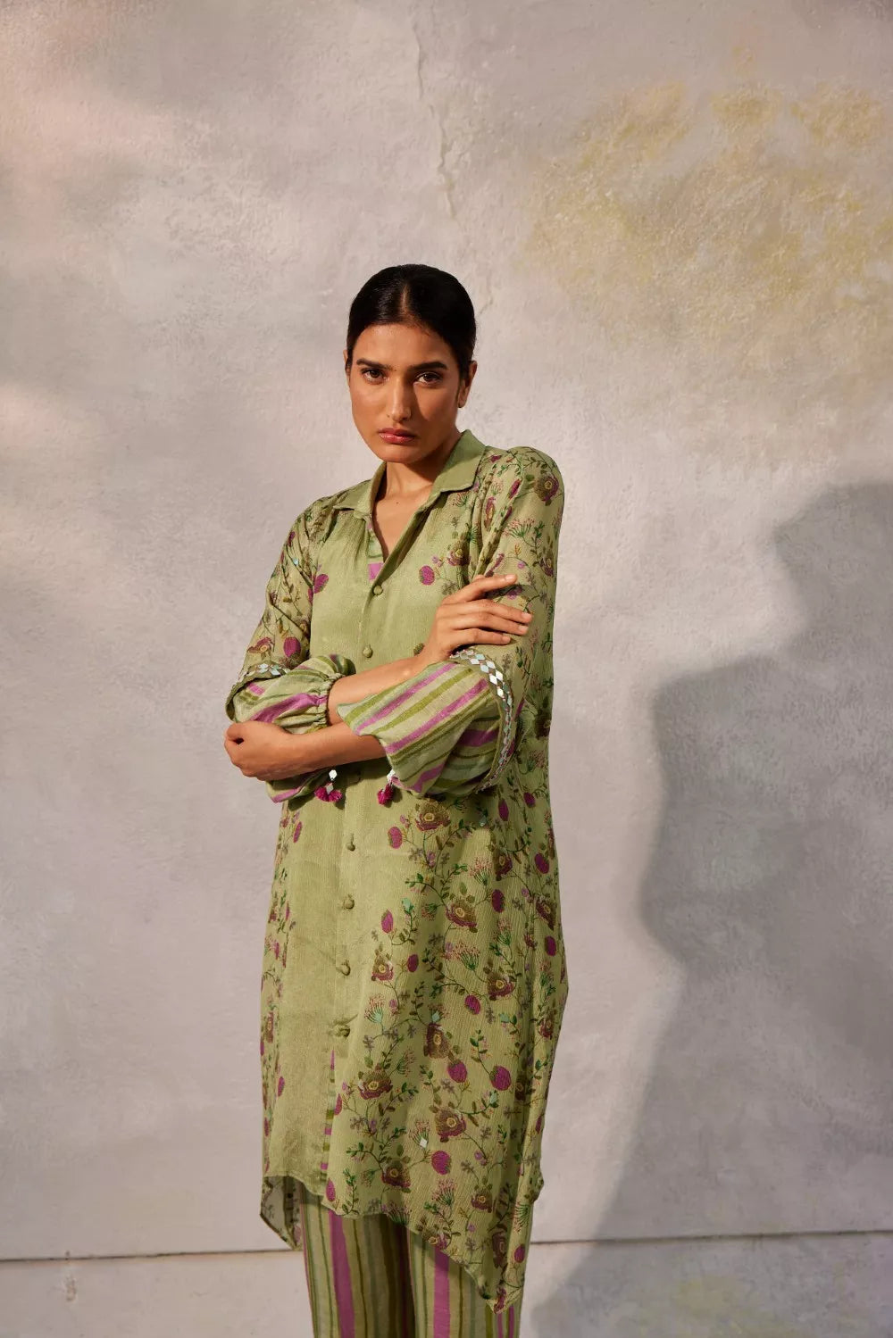 Pista green co-ord Set