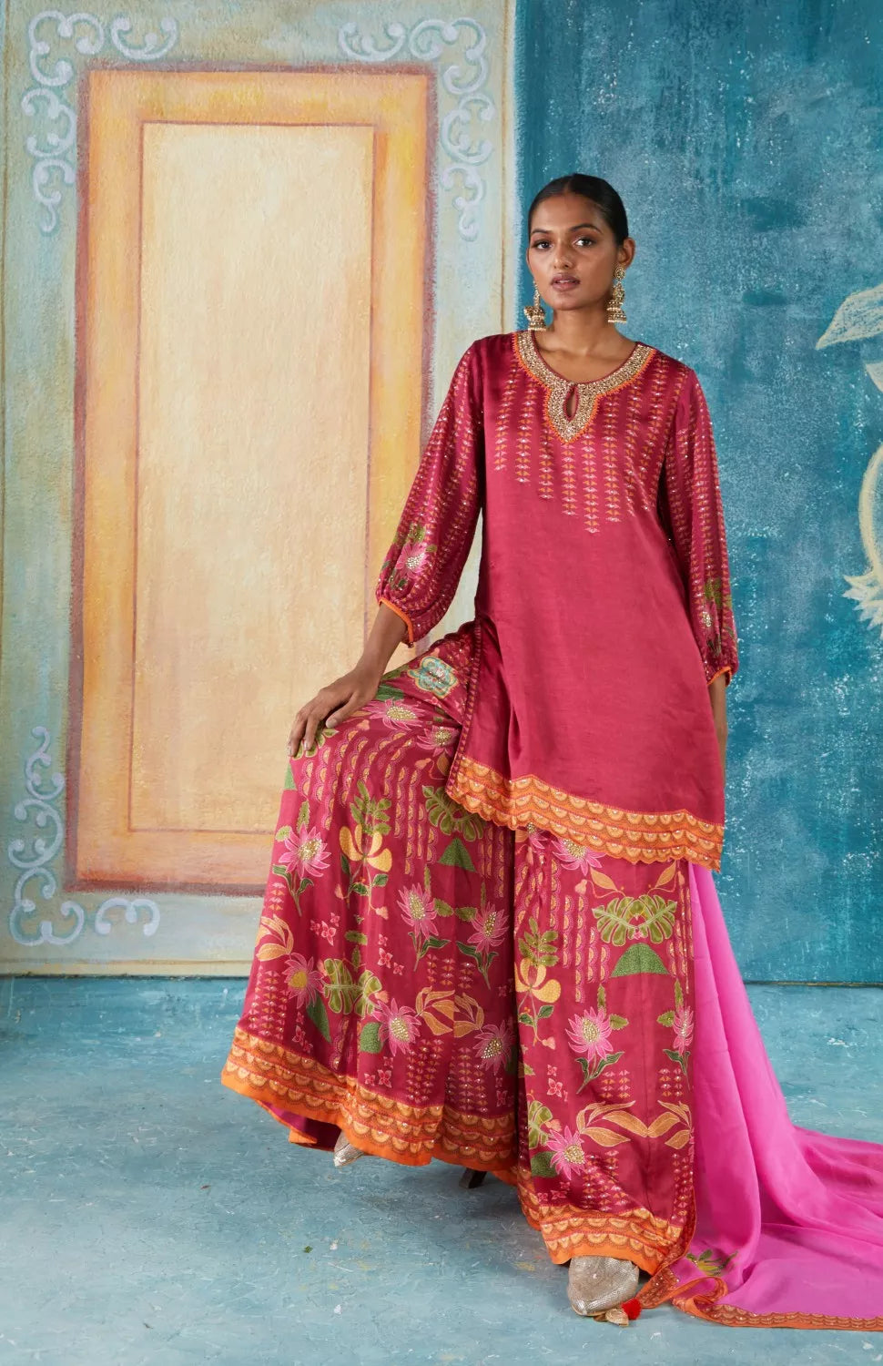 Plum Sharara