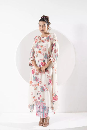 Saavni Ivory kaftan set