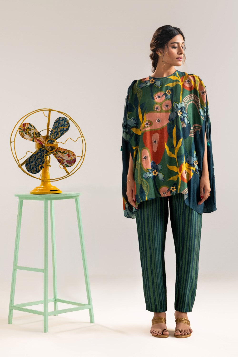 Flora embellished co-ord set