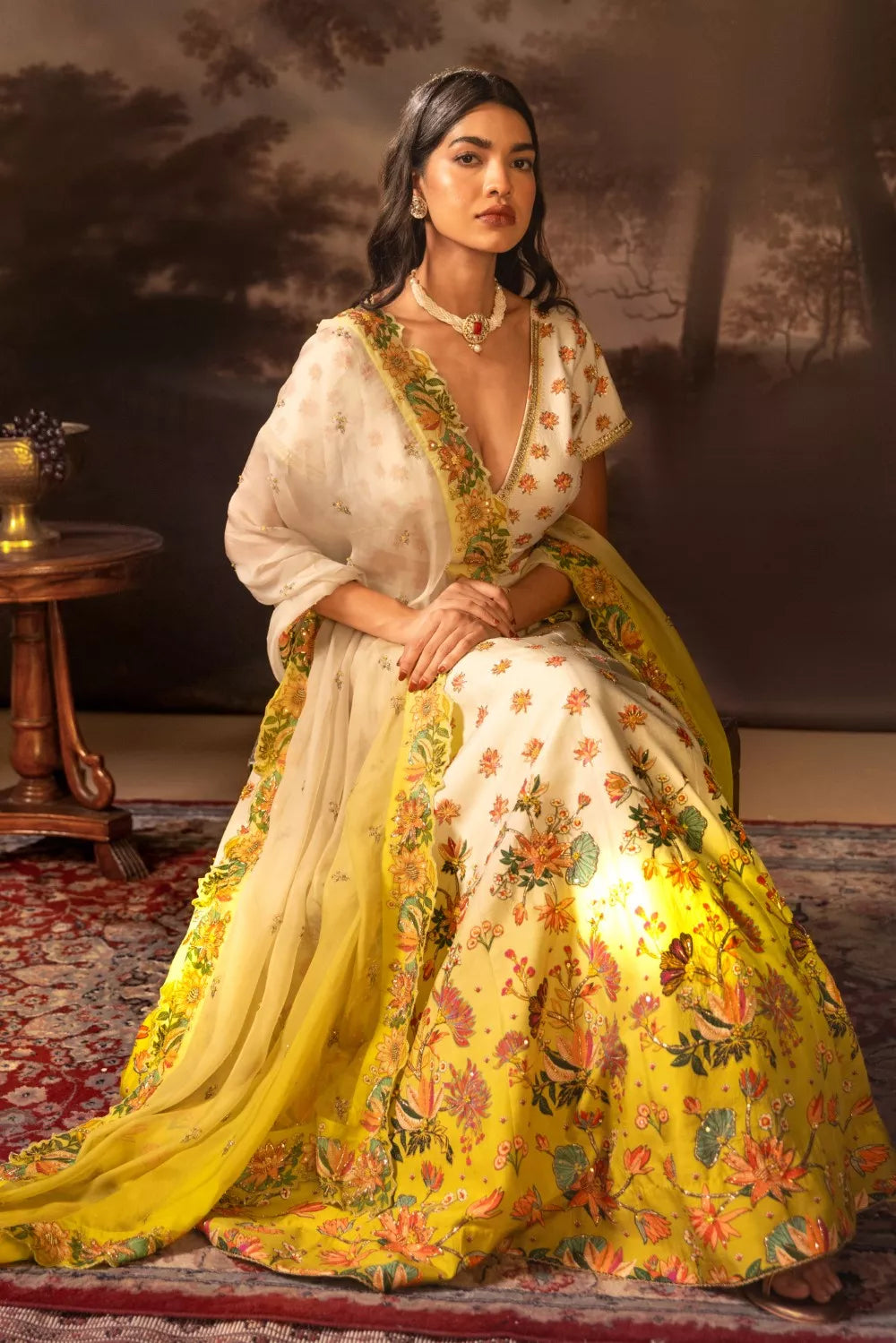 Tamaya Embroidered lehnga set