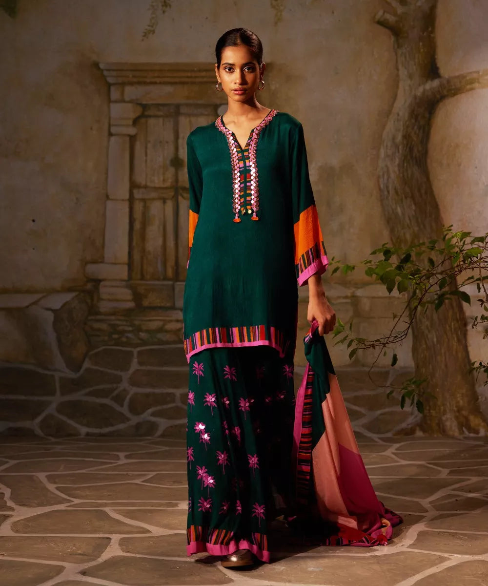 Bgreen sharara set