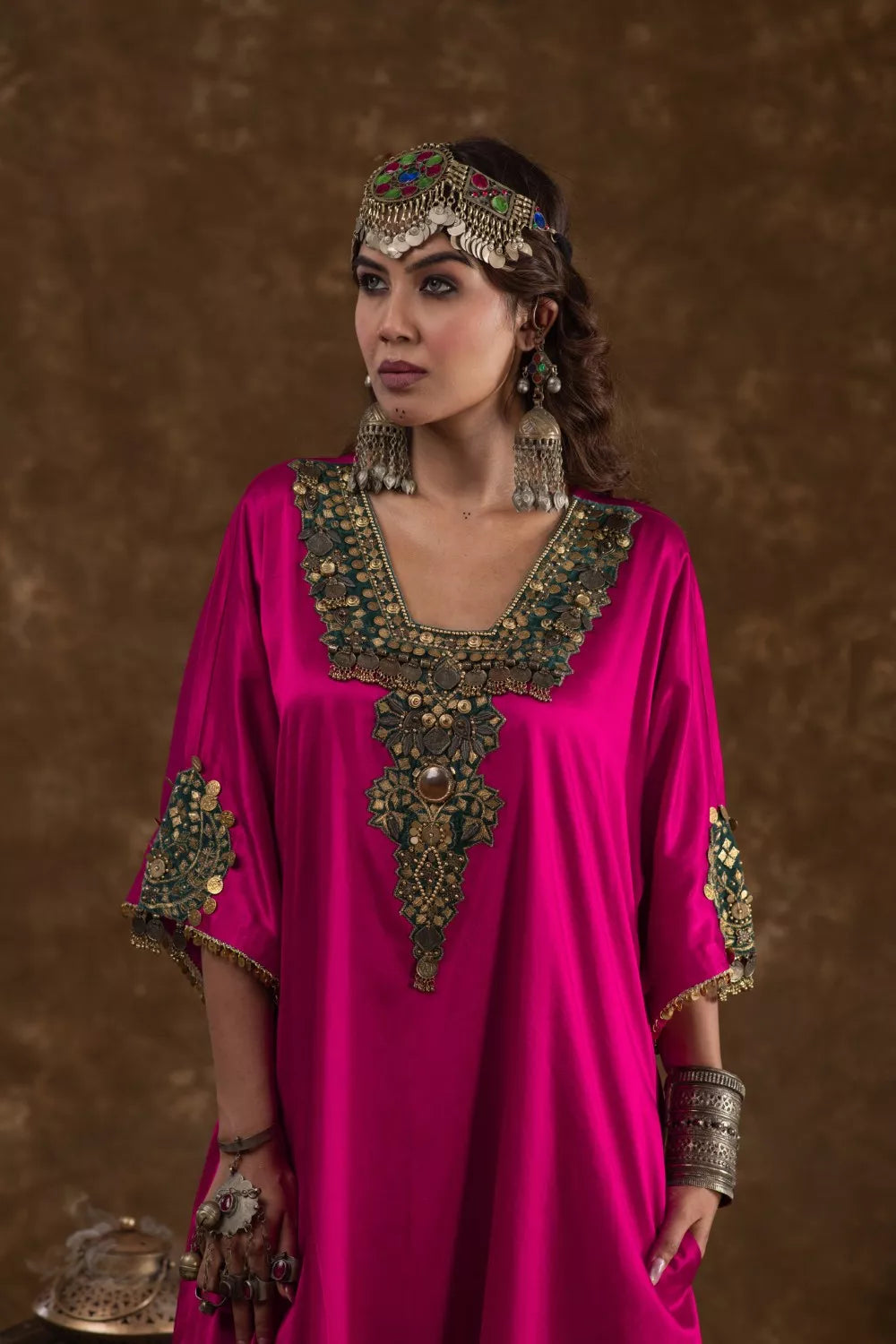 Layla Hot Pink and Teal Green 3pc set