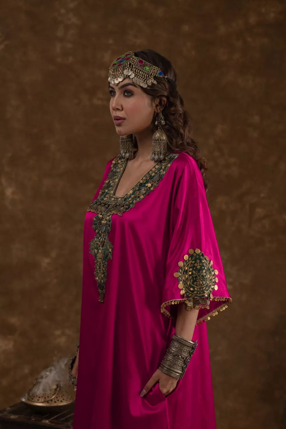 Layla Hot Pink and Teal Green 3pc set
