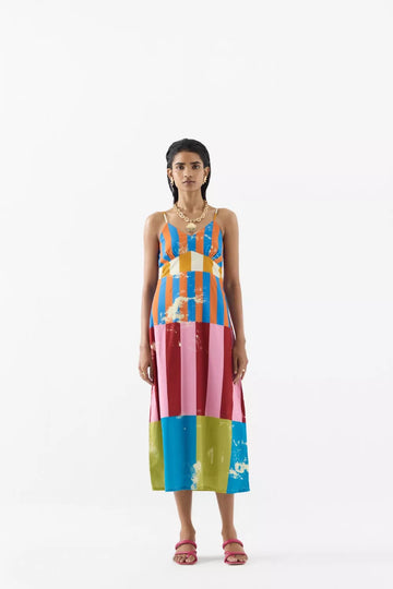 Long beach strappy dress