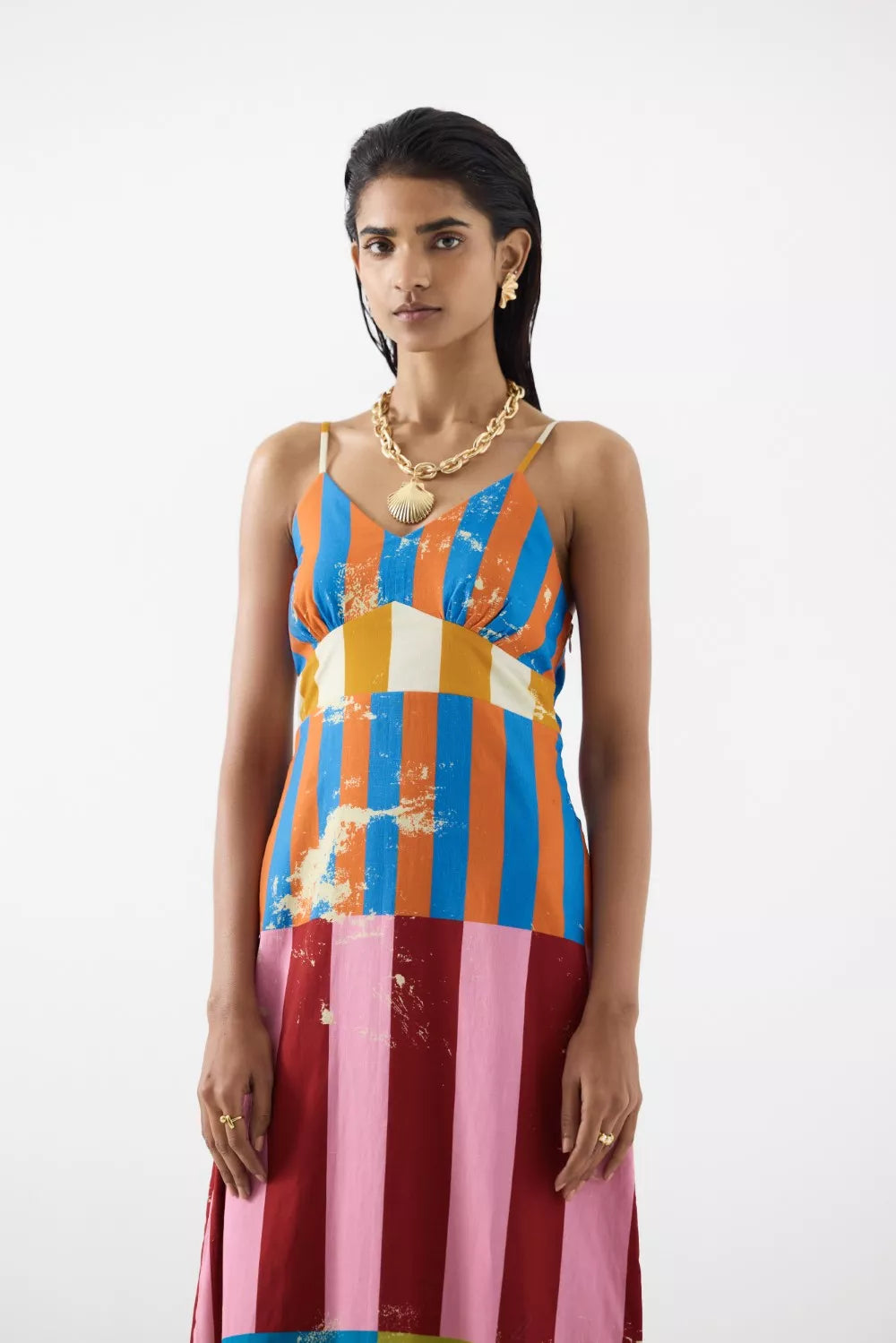Long beach strappy dress