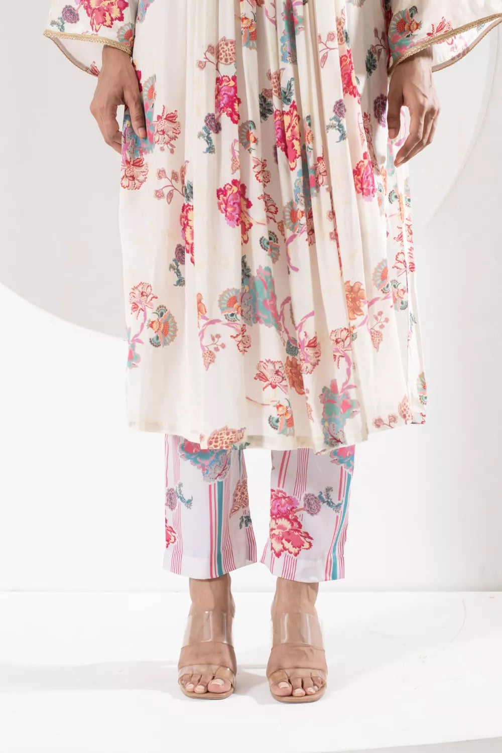 Madhubala Ivory Suit set