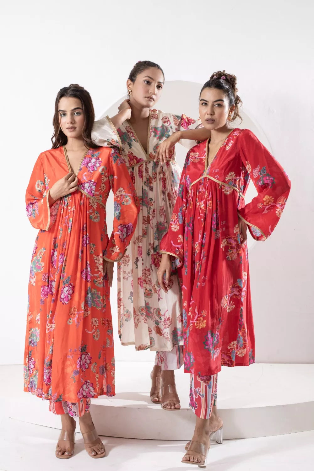 Madhubala Ivory Suit set