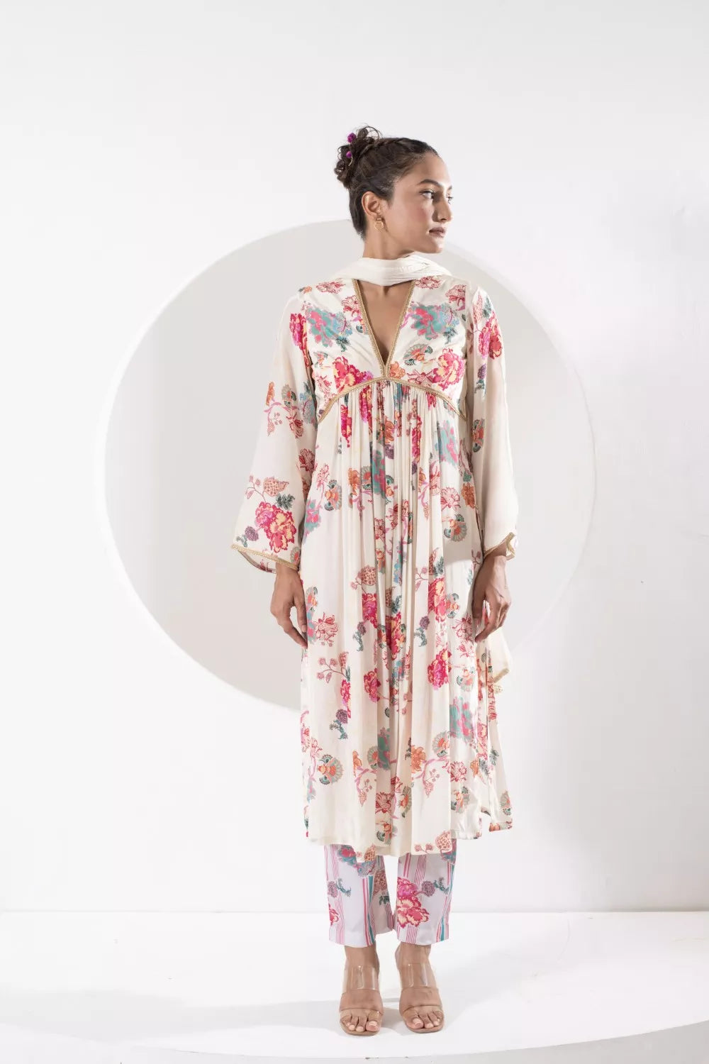 Madhubala Ivory Suit set