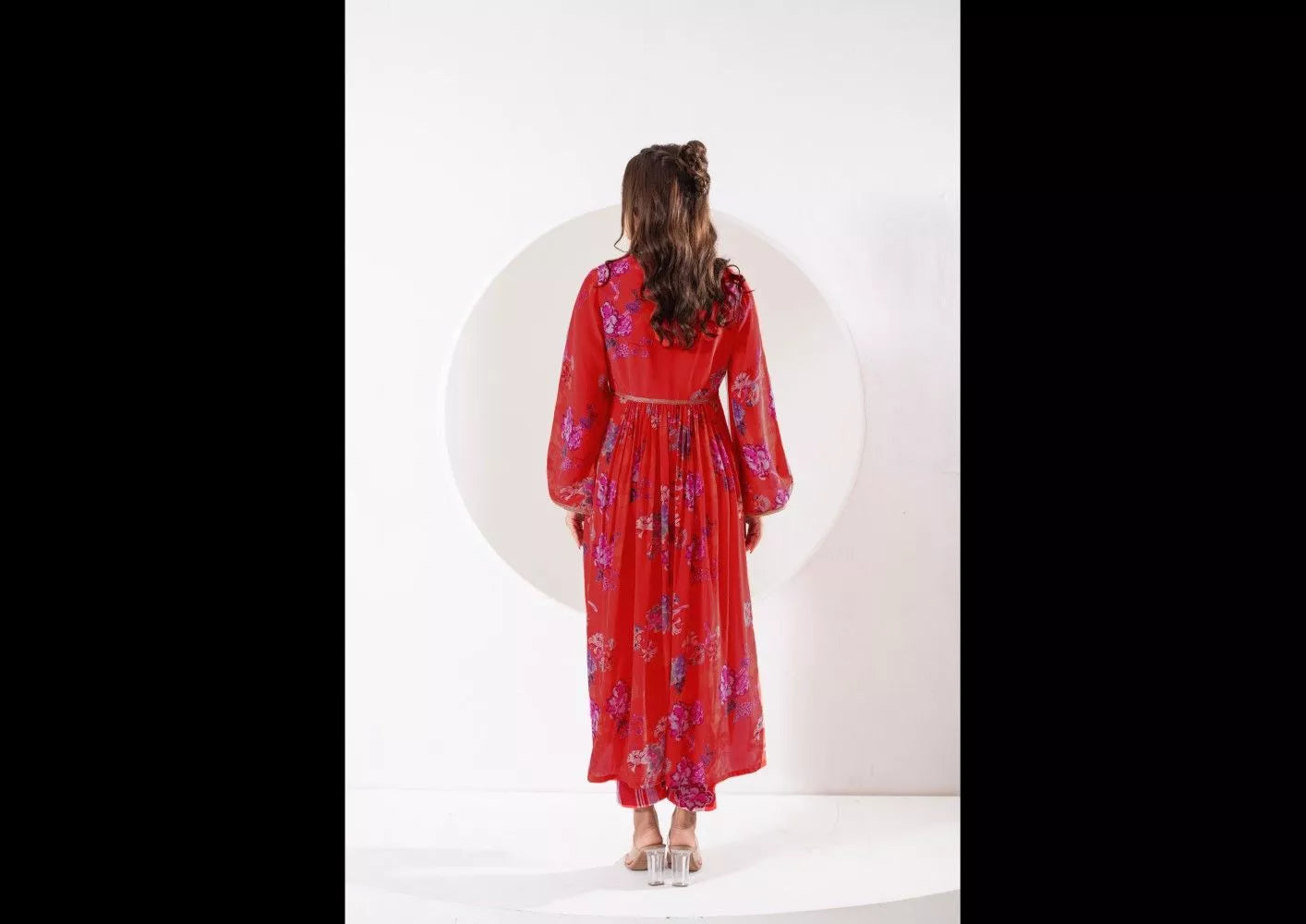 Madhubala Red Suit set