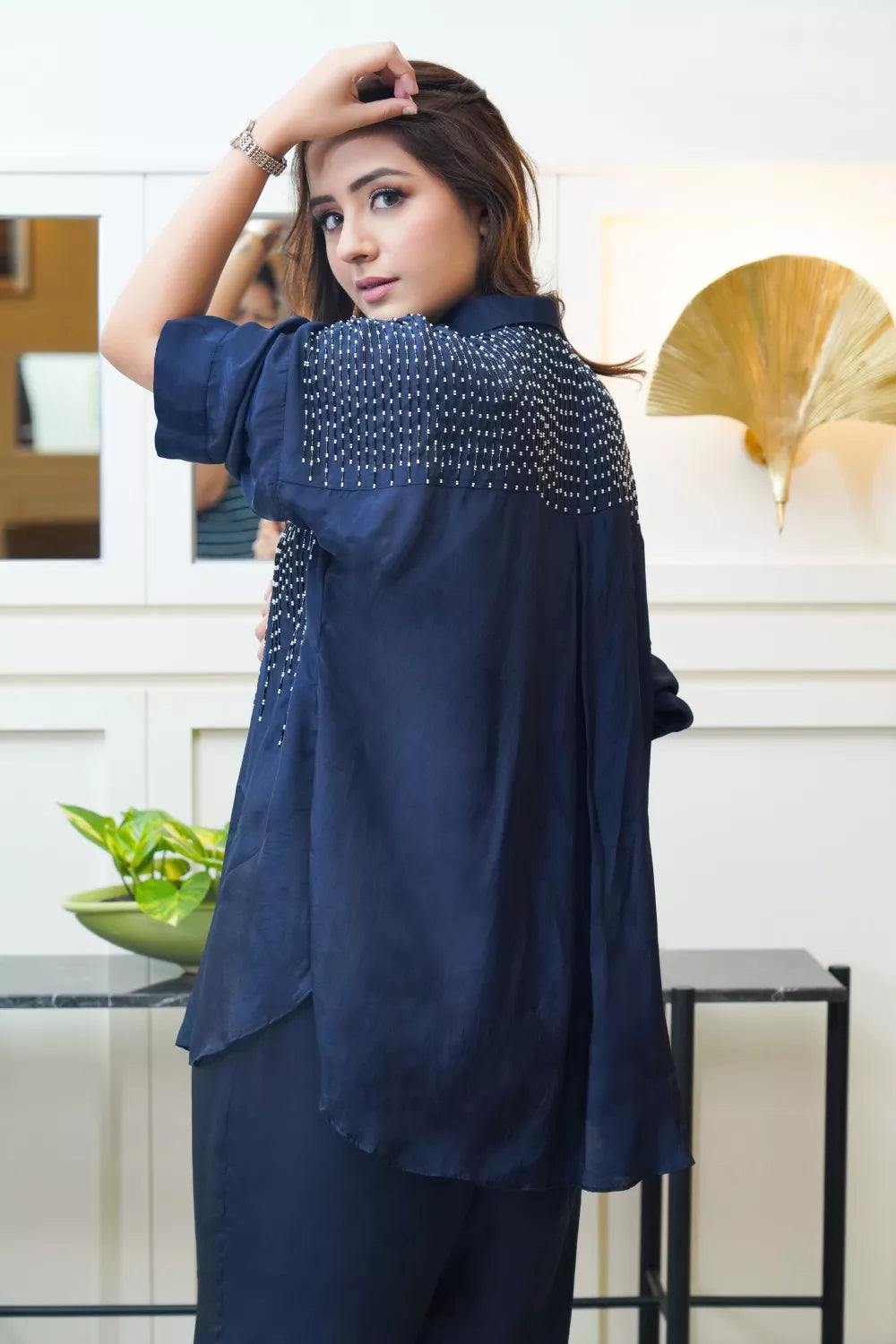 Navy Blue Pant Sets