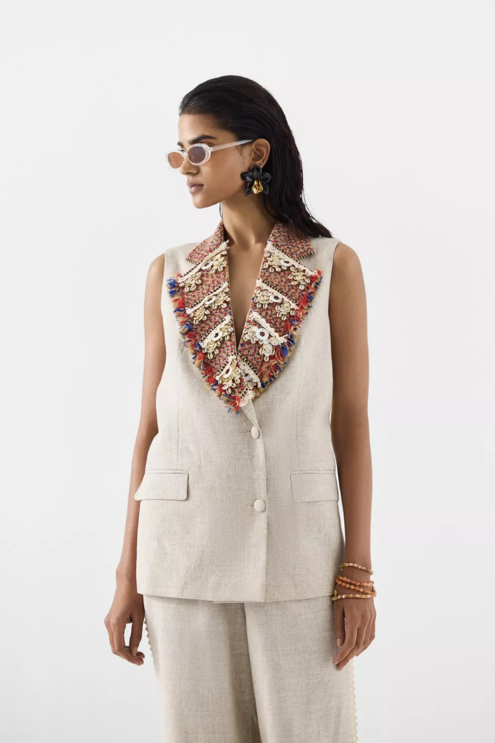 Palm Island Blazer And Pants