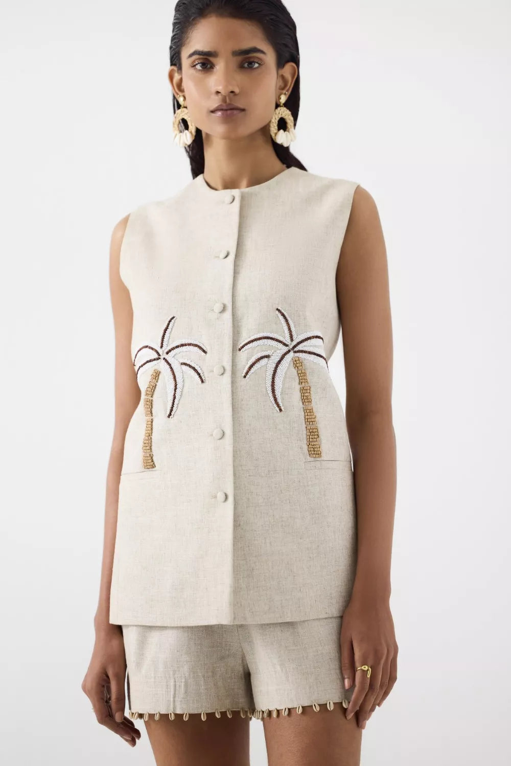 Palm Island Blazer And Shorts