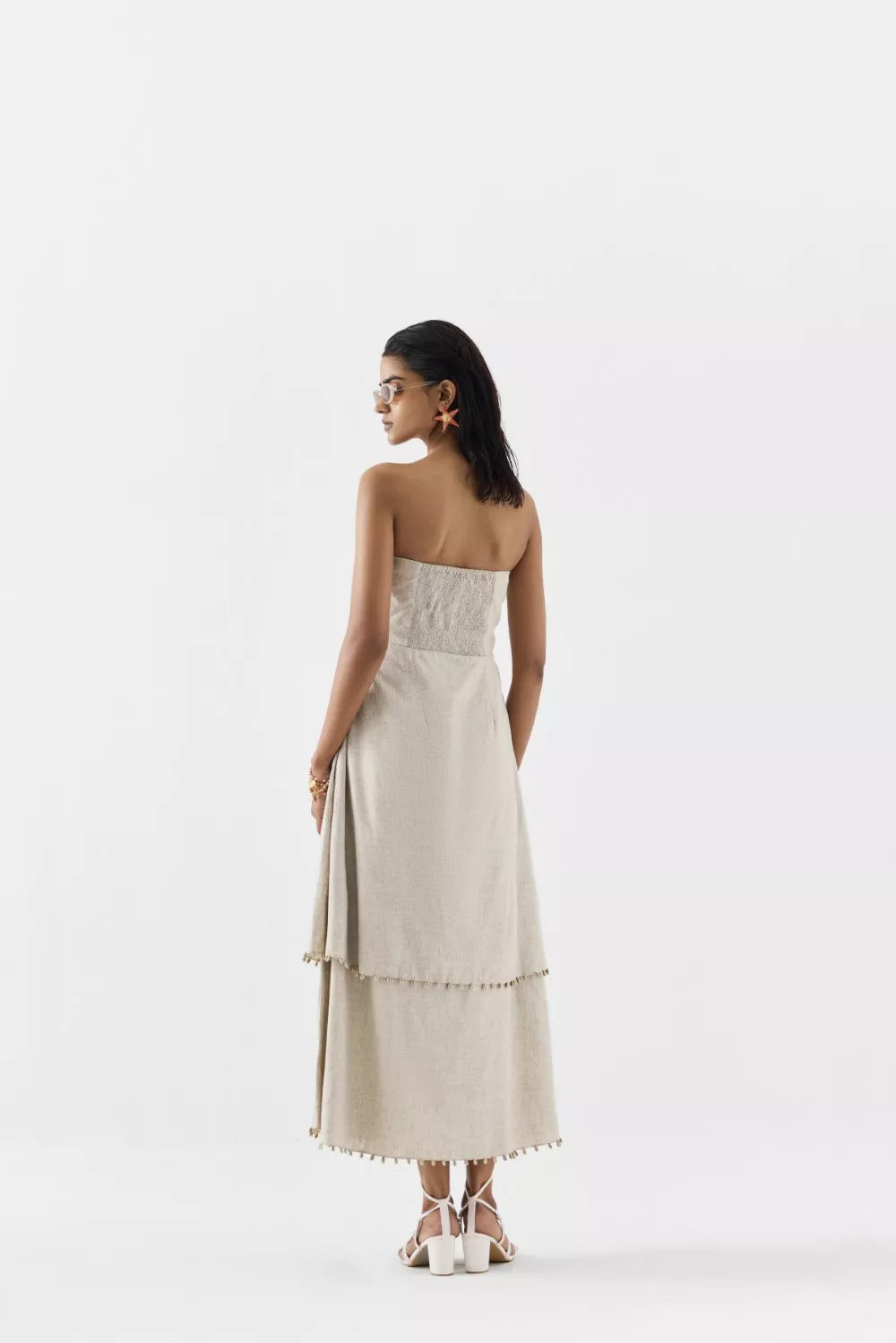 Palm Island Tiered Dress