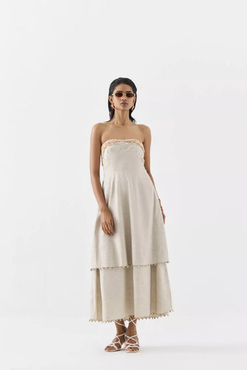 Palm Island Tiered Dress