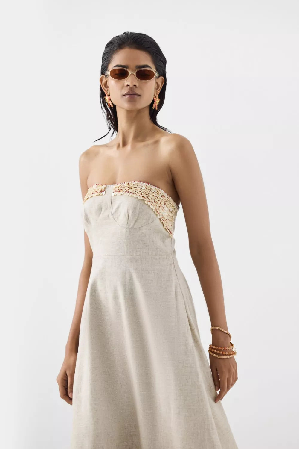Palm Island Tiered Dress