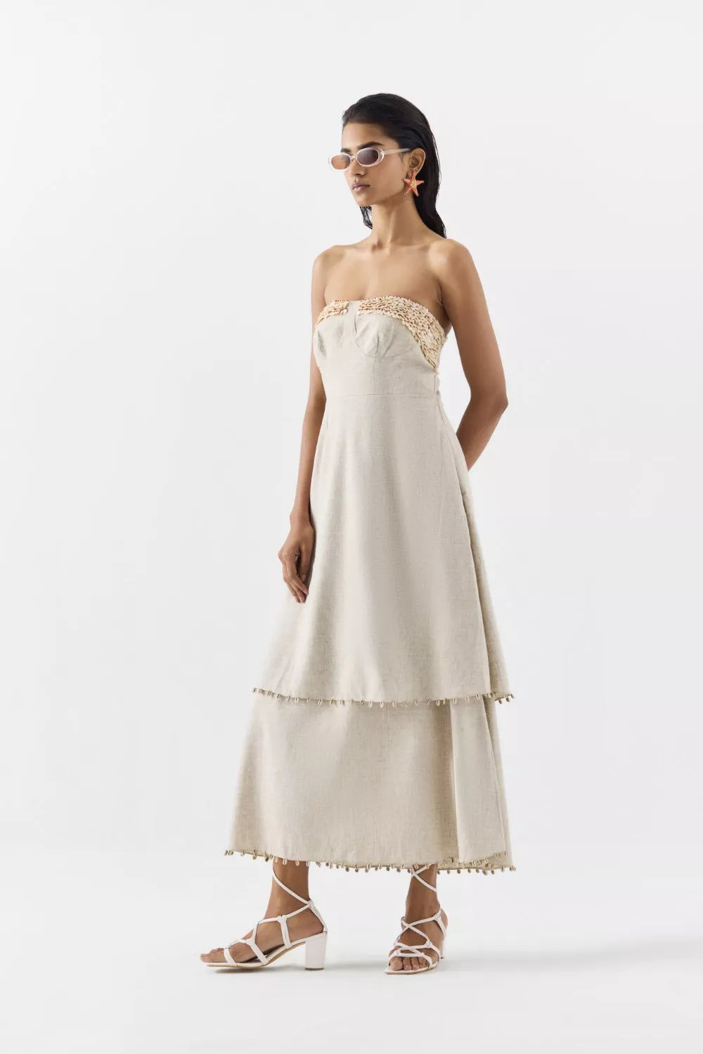 Palm Island Tiered Dress