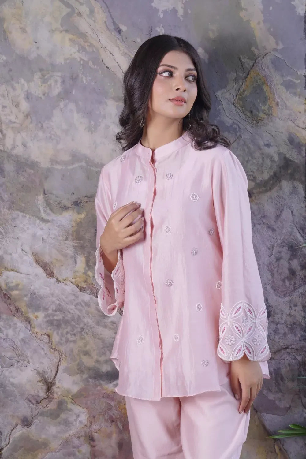 Peach Pant Set