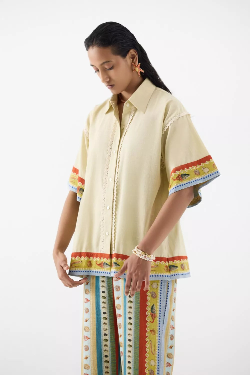 Sea Shell Shirt & Trousers