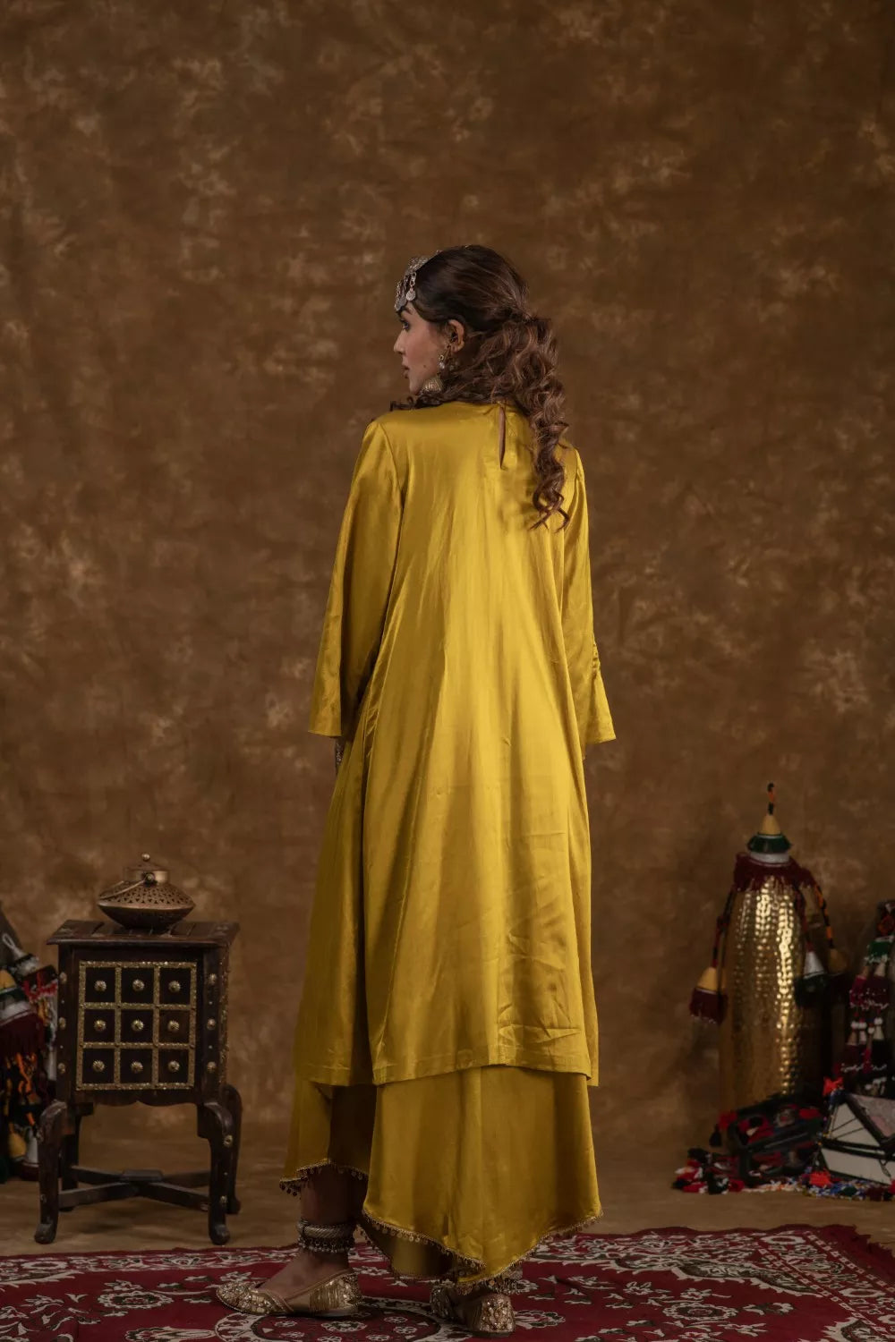 Shaira Mustard and Maroon 3 pc set