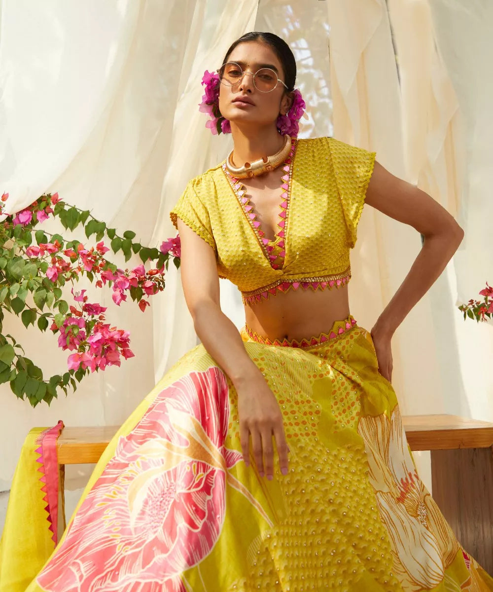 Yellow Lehenga