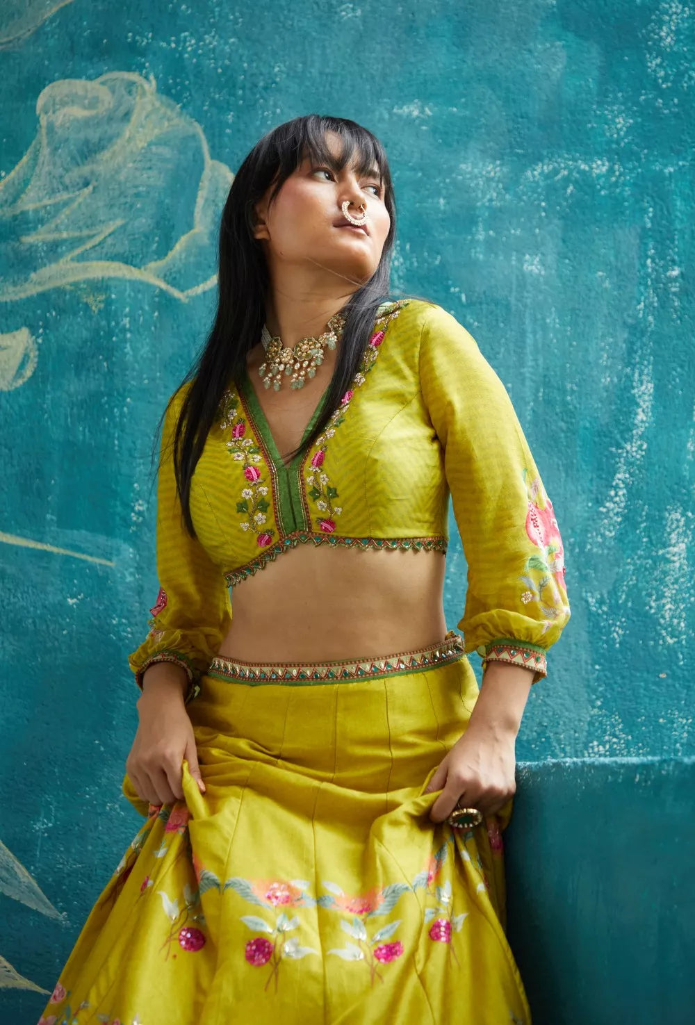Yellow Lehenga